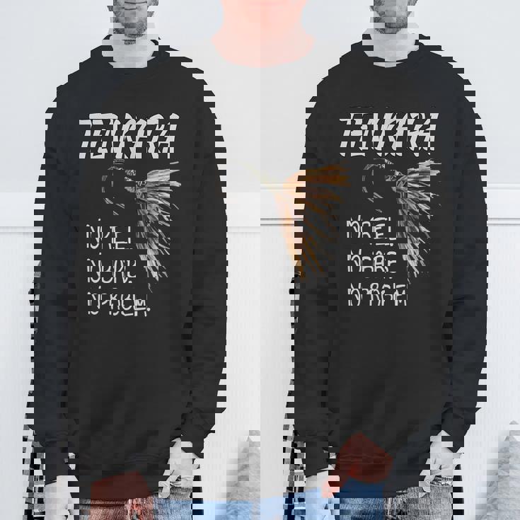 フライフィッシング用ブラックtシャツ テンカラ スウェットシャツ 高齢者への贈り物