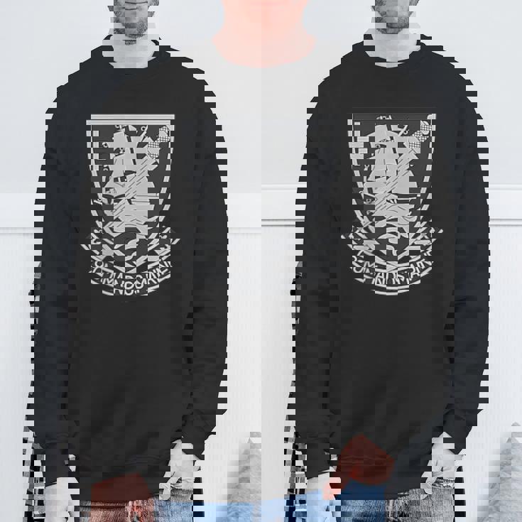 フランス軍特殊部隊テロ対策バックプリント スウェットシャツ 高齢者への贈り物