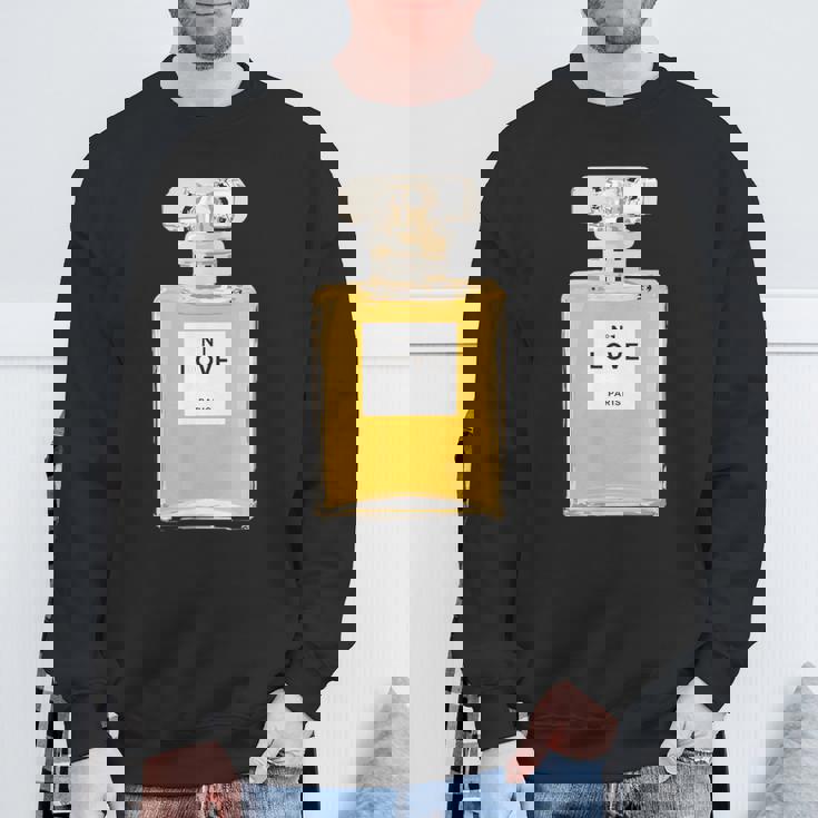 フランス香水ボトル スウェットシャツ 高齢者への贈り物