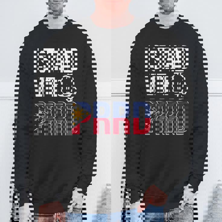 フリードゥテルテ サポーター ロドリゴ・ディゴン・ドゥテルテ大統領 スウェットシャツ 高齢者への贈り物