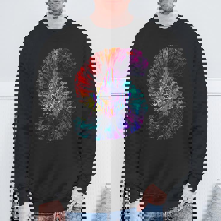 フリーメイソンs&C「シームレスカラースペクトラム」のフリーメイソンシンボル。 スウェットシャツ 高齢者への贈り物