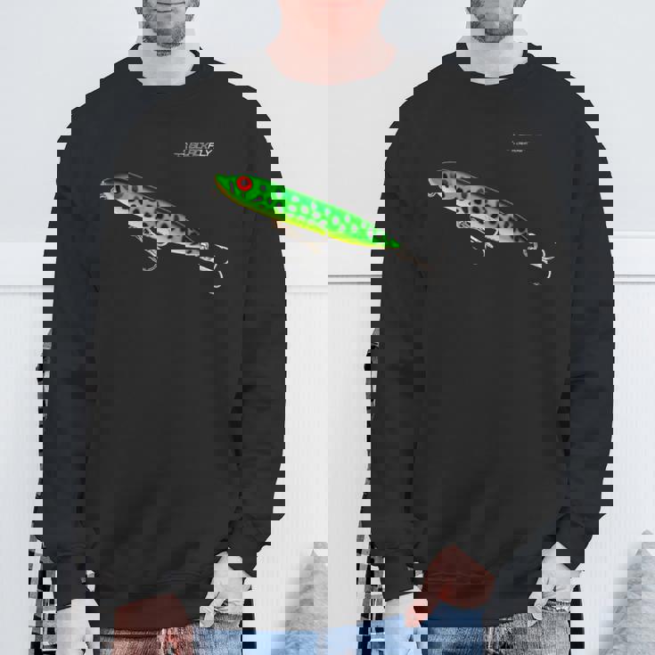 ブユバス釣りギフトトップウォータールアースプーク スウェットシャツ 高齢者への贈り物