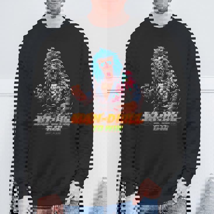 ブラジリアン柔術 マンドリルマスター ブラックベルト スウェットシャツ 高齢者への贈り物