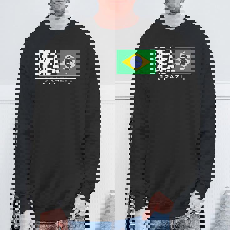 ブラジル ブラジル フラッグ ブラジル アスレチック スポーツ ゲーム ジャージ スウェットシャツ 高齢者への贈り物