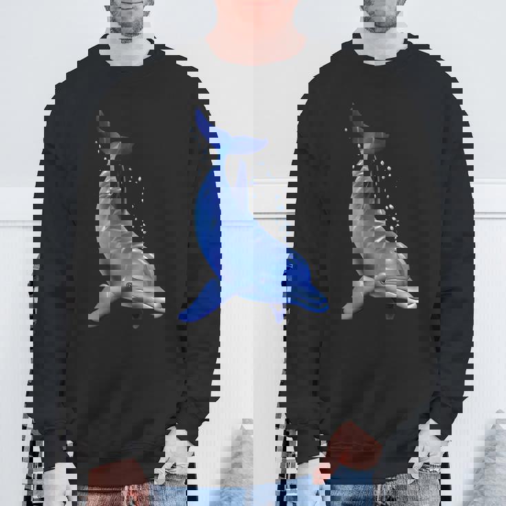 ブルードルフィン海洋海獣 セーブ・ザ・オーシャンズ スウェットシャツ 高齢者への贈り物