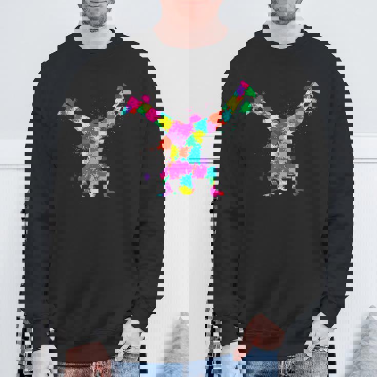 ブレイクダンスブレイクダンサーブレイクダンスキッズボーイズ スウェットシャツ 高齢者への贈り物