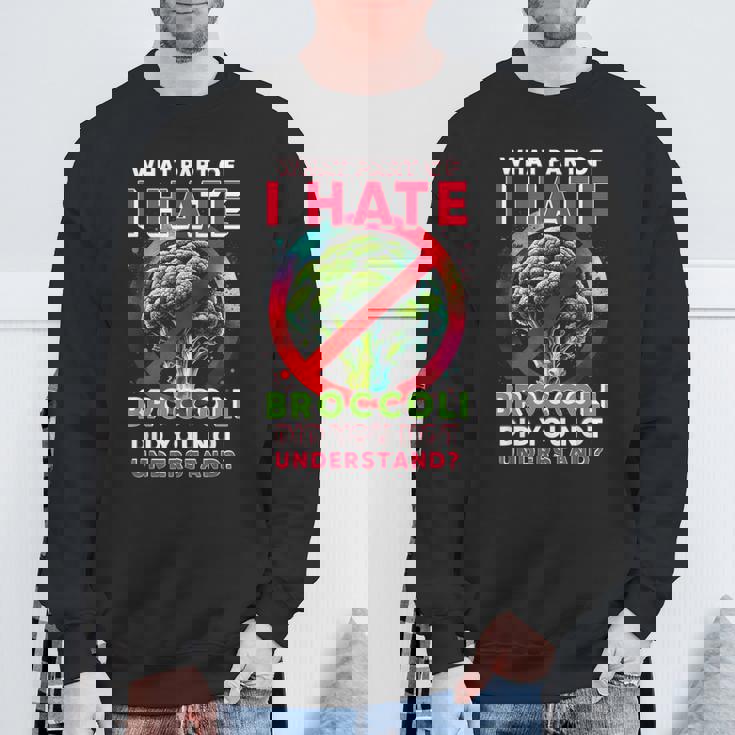 ブロッコリー嫌い スウェットシャツ 高齢者への贈り物