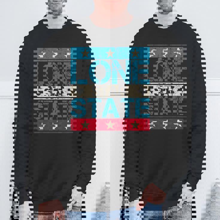 プライドusaパトリオットローンスターステートテキサス独立記念日 スウェットシャツ 高齢者への贈り物