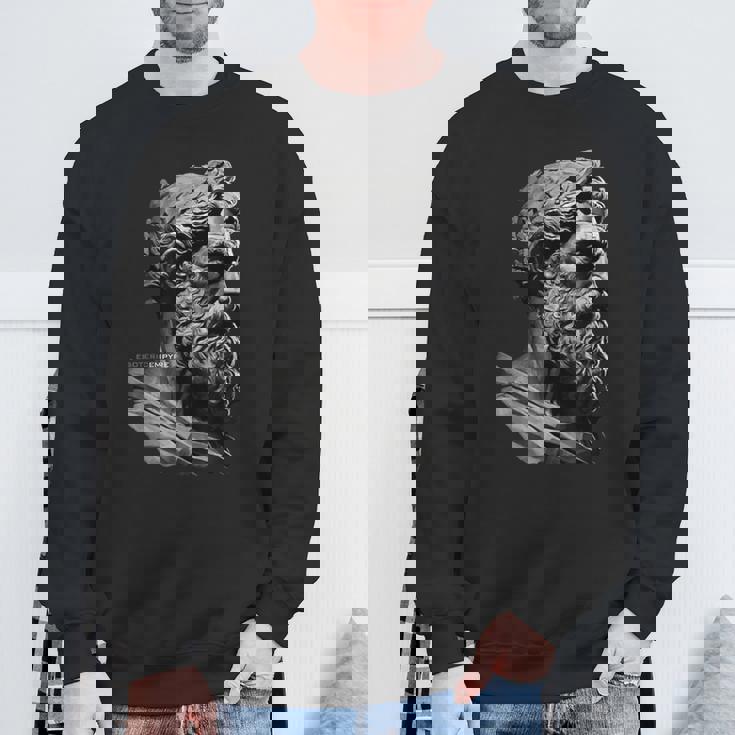 プラトンギリシャ哲学者 スウェットシャツ 高齢者への贈り物