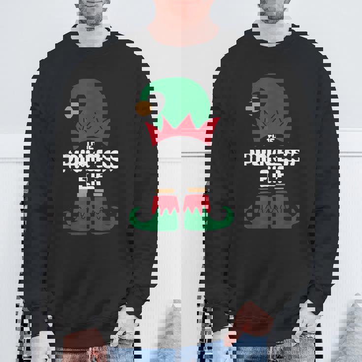 プリンセスエルフクリスマスシャツ ファミリーグループパーツ スウェットシャツ 高齢者への贈り物