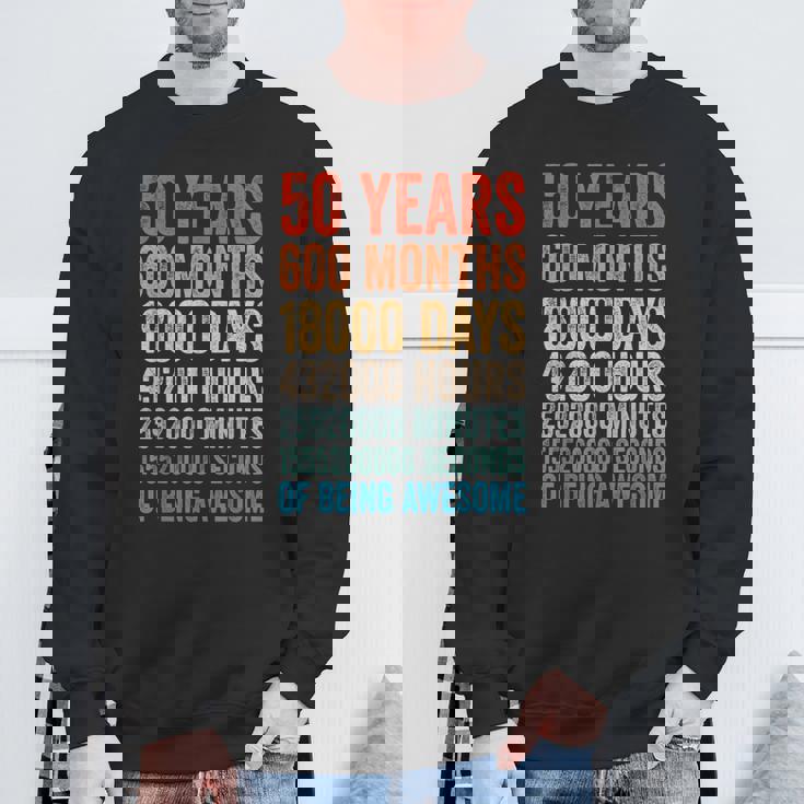 プレゼント 50歳 誕生日 ビンテージ 50年 レトロ スウェットシャツ 高齢者への贈り物