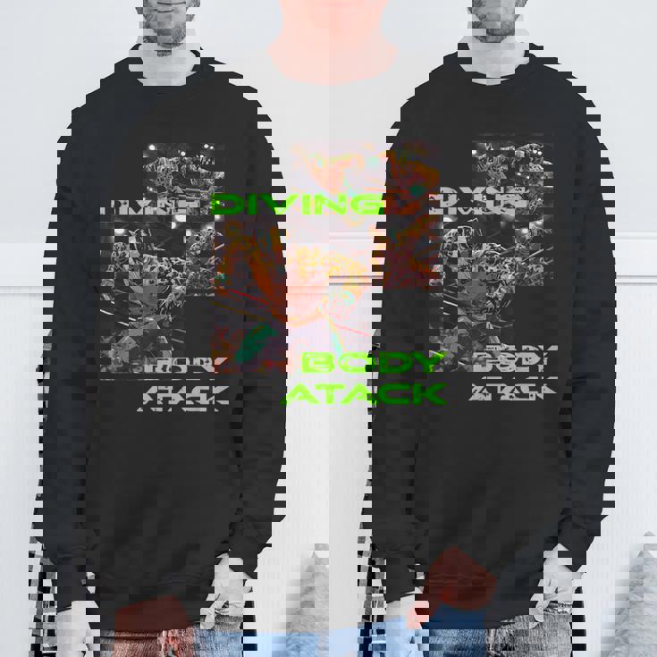 プロレス_001 スウェットシャツ 高齢者への贈り物