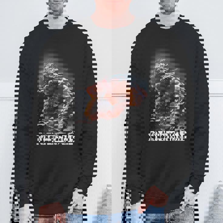 プロレス_007 スウェットシャツ 高齢者への贈り物