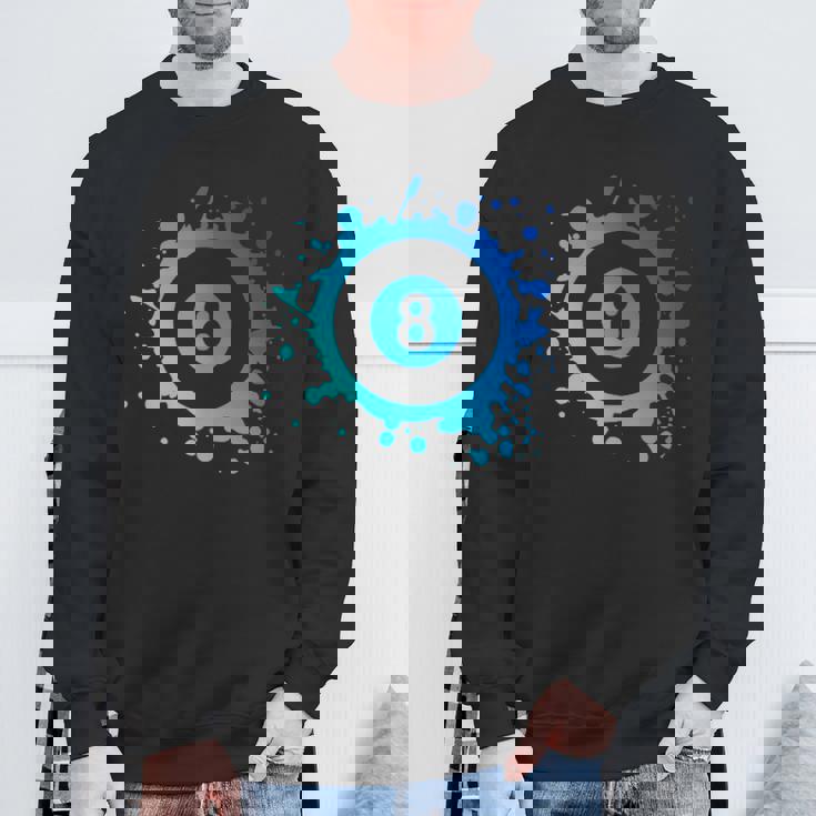 プール ビリヤード プレーヤー エイトボール シンプル プール スウェットシャツ 高齢者への贈り物