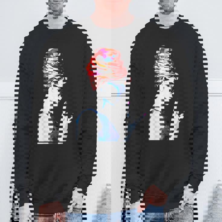 ヘップバーン ヴィンテージ ハリウッド ロックンロール スウェットシャツ 高齢者への贈り物