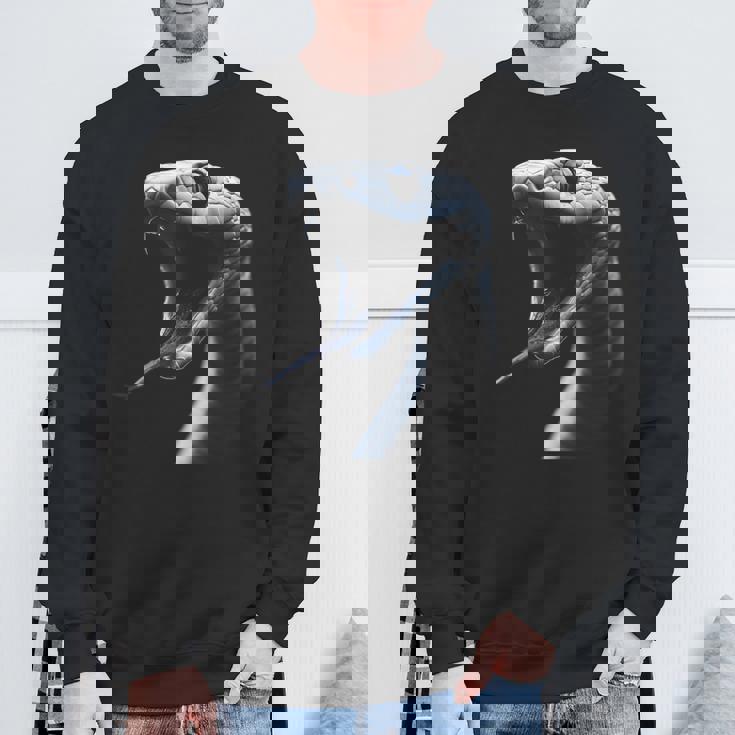 ヘビ 爬虫類 コブラ バイパー 蛇 爬虫類 生物学 ギフト スウェットシャツ 高齢者への贈り物