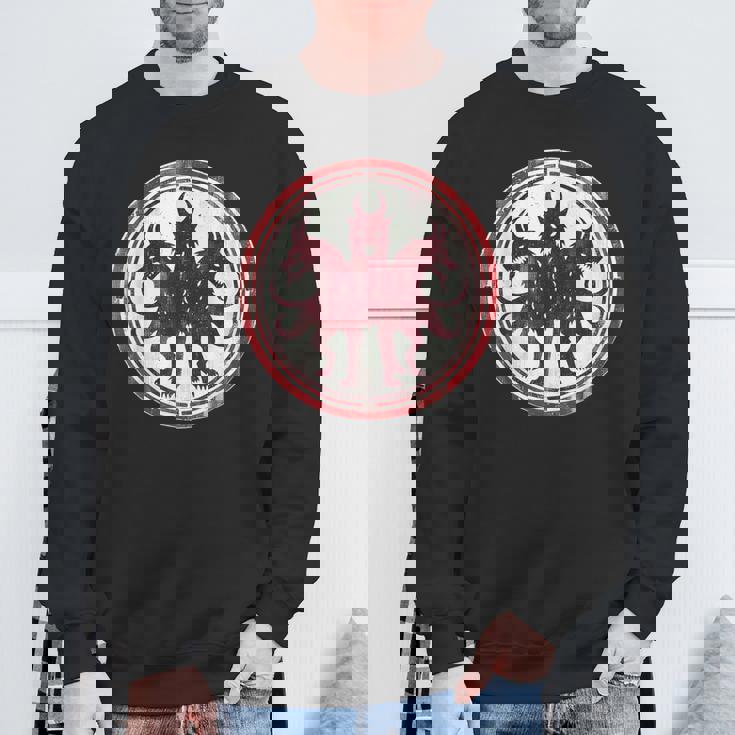 ヘルハウンド ケルベロス コスチューム 三頭 ハデスの猟犬 スウェットシャツ 高齢者への贈り物