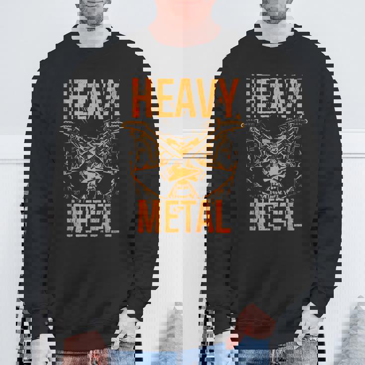 ヘヴィメタルミュージック スウェットシャツ 高齢者への贈り物