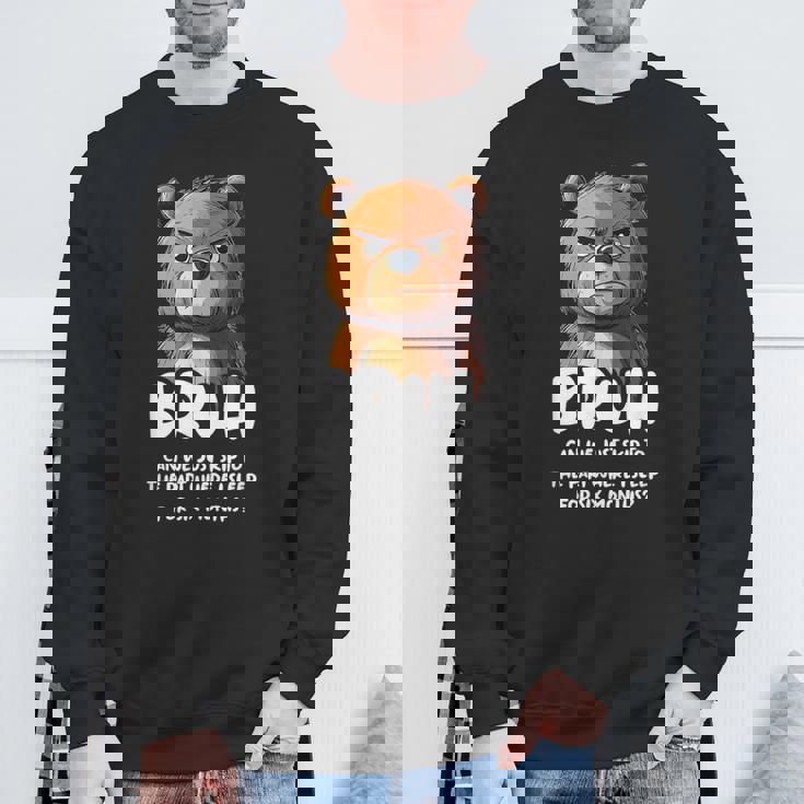 ベアラバーブラシファニーベア スウェットシャツ 高齢者への贈り物