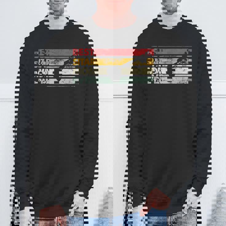 ベスト・マム・エバー-マザー・ヴィンテージ・シタール スウェットシャツ 高齢者への贈り物