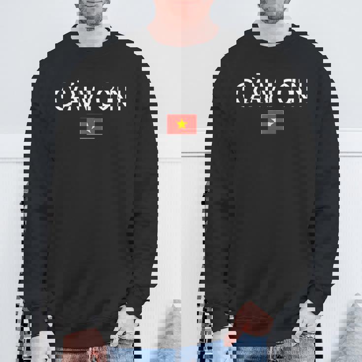 ベトナム語で「ありがとう」 ベトナム スウェットシャツ 高齢者への贈り物