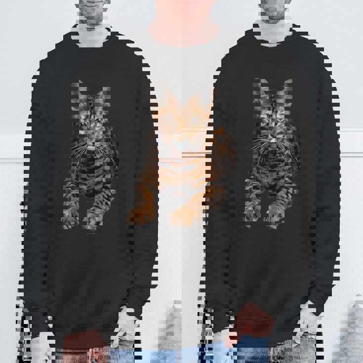 ベンガル猫 スウェットシャツ 高齢者への贈り物