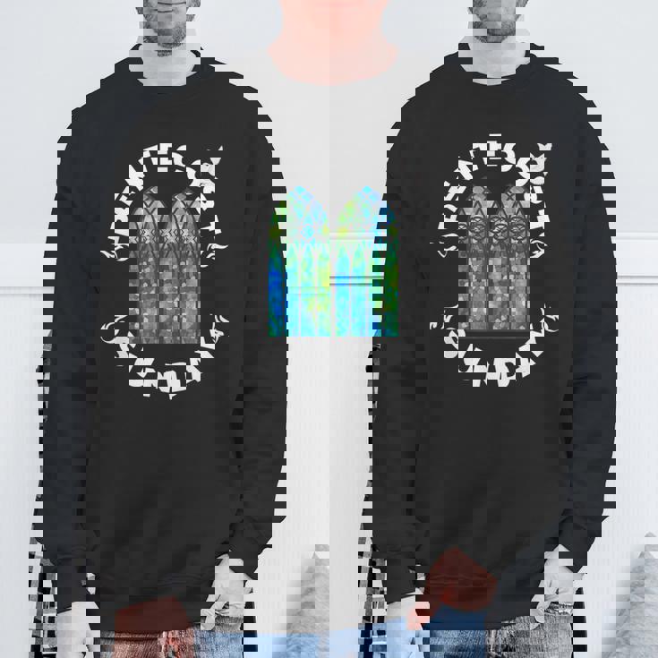 ペンテコステサンデーサービス ペンテコステのお祝いの日 スウェットシャツ 高齢者への贈り物