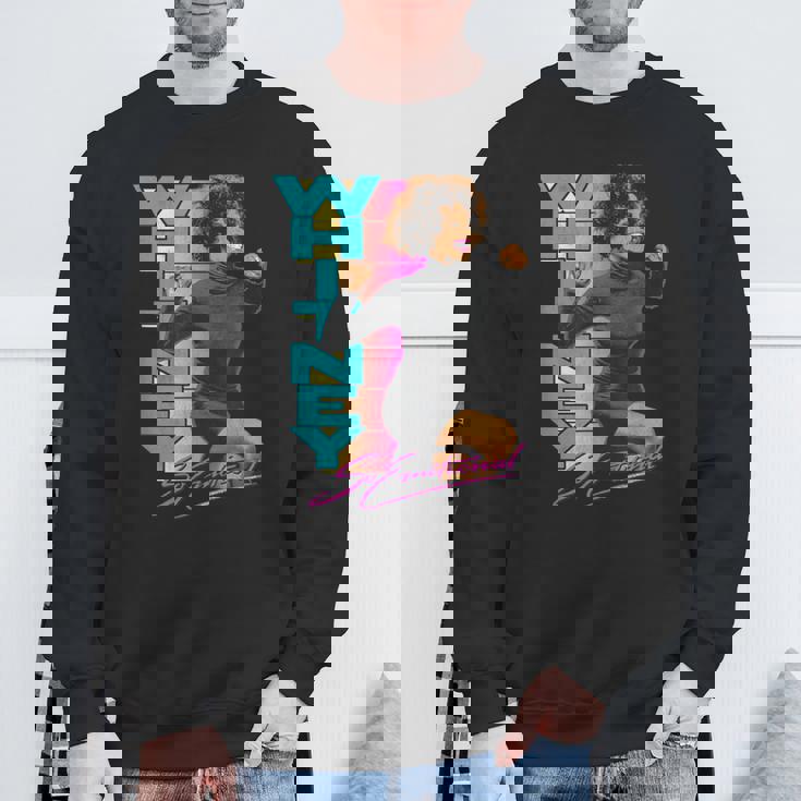 ホイットニー・ヒューストン・とても感情的 スウェットシャツ 高齢者への贈り物