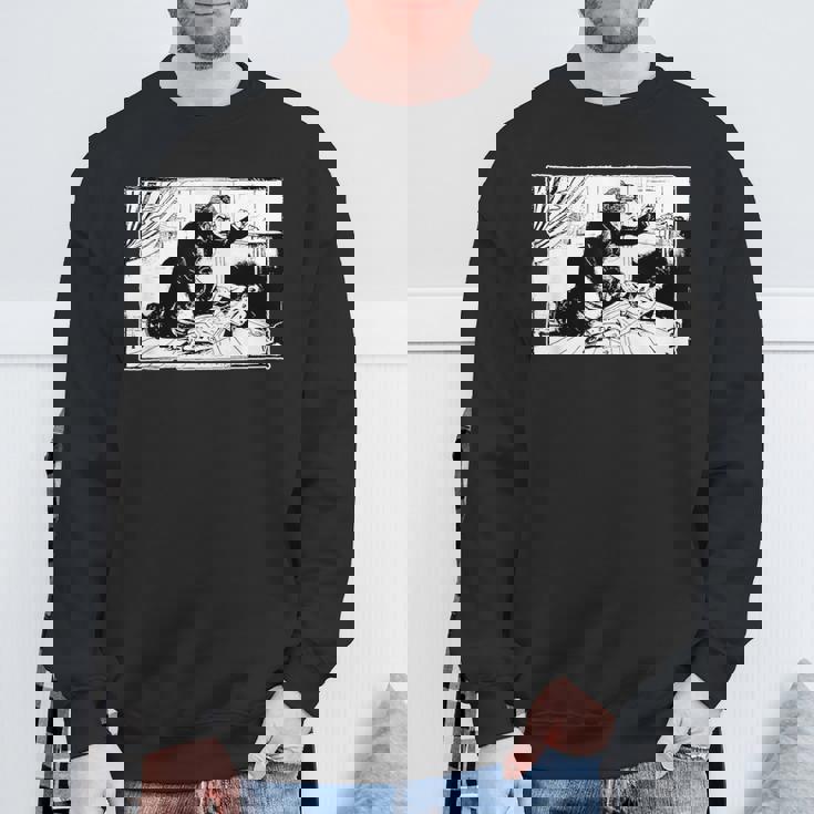 ホセ・グアダルーペ・ポサダ作 ラ・ベハラノの犯罪 1913 スウェットシャツ 高齢者への贈り物