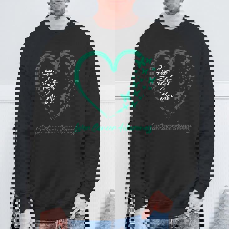 ホープファイトが肝臓がん啓発を勝ち取る スウェットシャツ 高齢者への贈り物