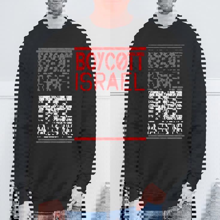ボイコット イスラエル自由 パレスチナ スウェットシャツ 高齢者への贈り物