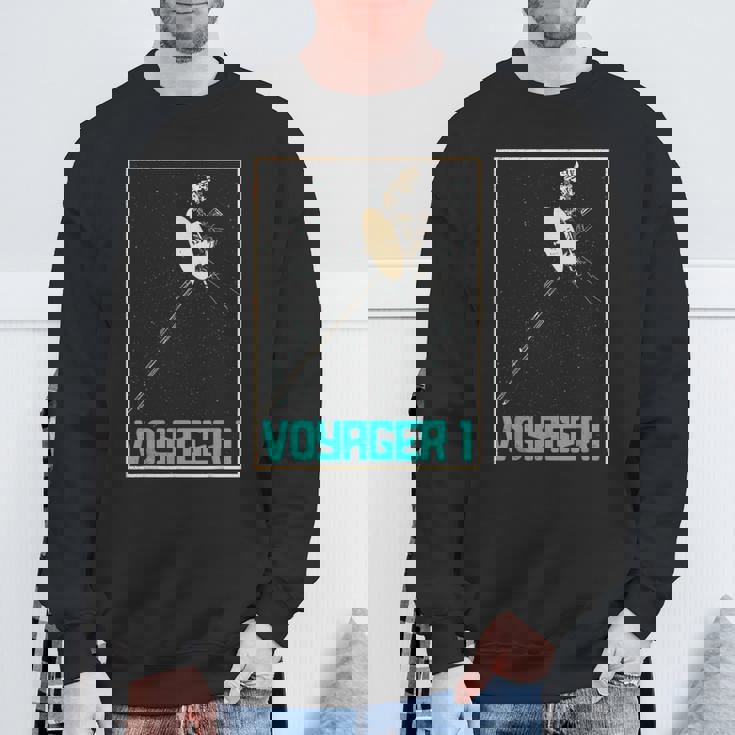 ボイジャー1星間宇宙探査機 太陽系天文学 スウェットシャツ 高齢者への贈り物