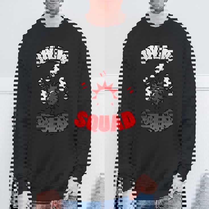 ボウラーのためのボウリングチームの面白い引用 スウェットシャツ 高齢者への贈り物