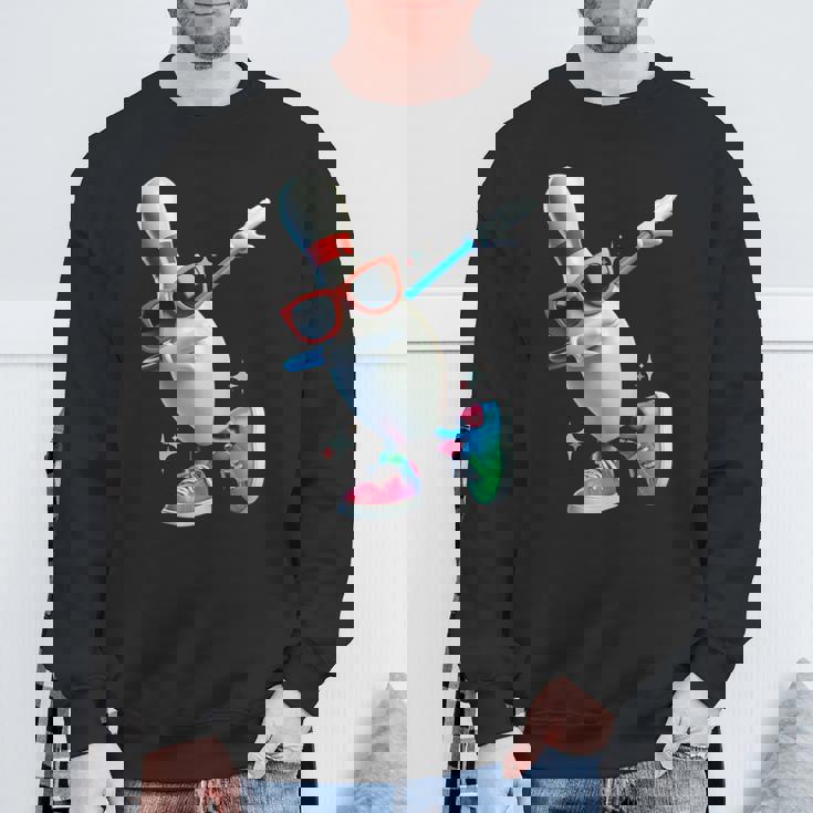 ボウリングピン ダビングサングラス ボウラープレイヤー キッズ メンズ レディース スウェットシャツ 高齢者への贈り物