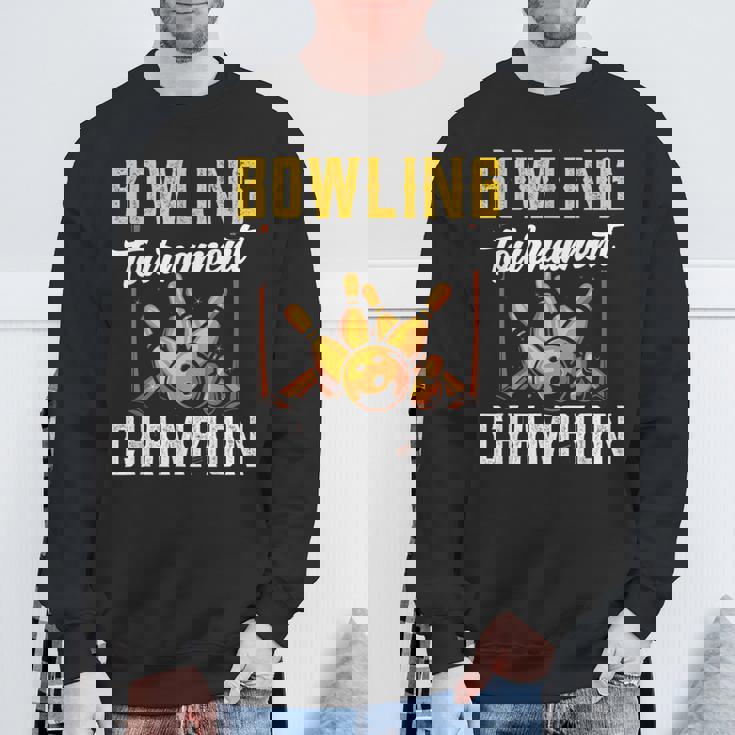 ボウリング大会優勝 クルー ボウリング チーム ホビー ボウラー スウェットシャツ 高齢者への贈り物