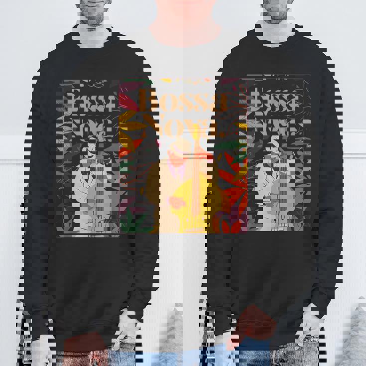 ボサ・ノヴァ・サンバ ミュージック ジャズ ブラジル ブラジル リオデジャネイロ スウェットシャツ 高齢者への贈り物