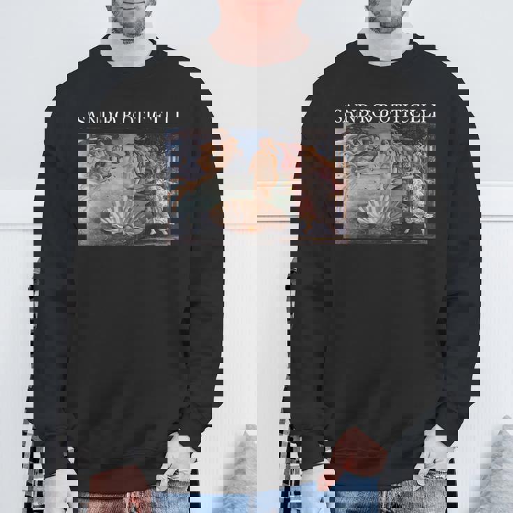 ボッティチェッリのヴィーナスの誕生 スウェットシャツ 高齢者への贈り物