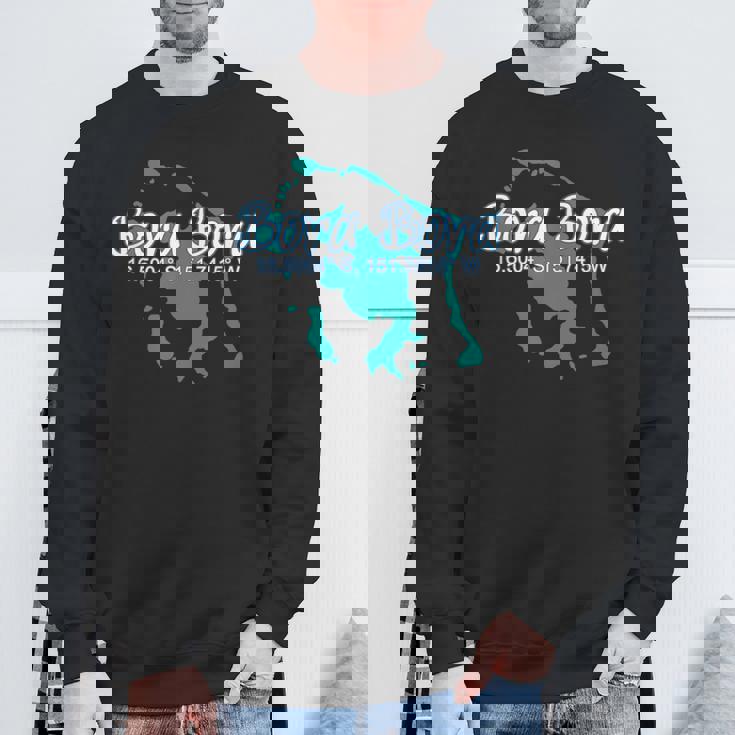 ボラボラ島のコーディネート、観光休暇。 スウェットシャツ 高齢者への贈り物