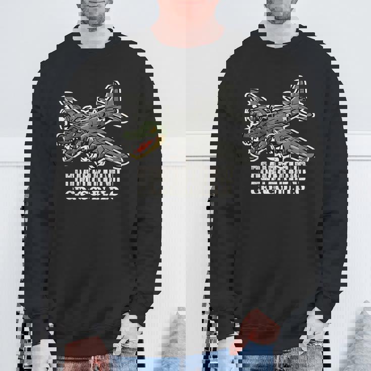 ボンバルディーノ クロコディージョ イタリアン ブレイン ロット 動物 ミーム スウェットシャツ 高齢者への贈り物