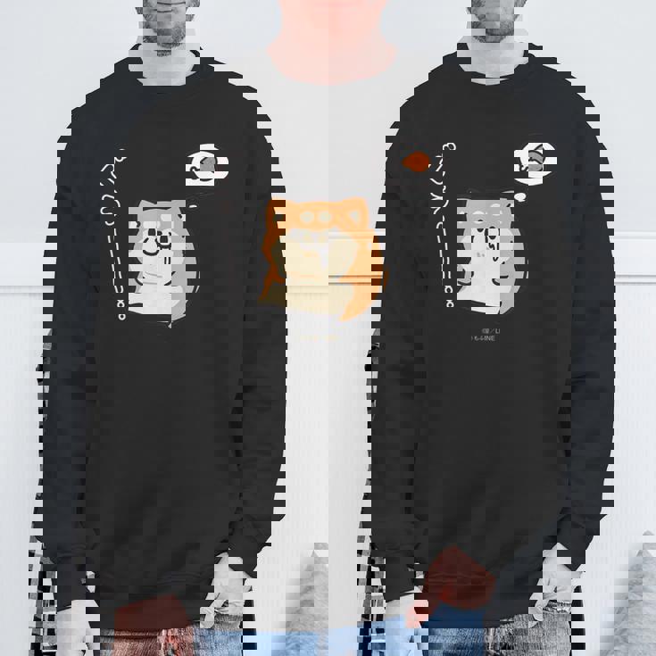 ボンレス犬とボンレス猫 はらぺこ ボンレス犬 スウェットシャツ 高齢者への贈り物