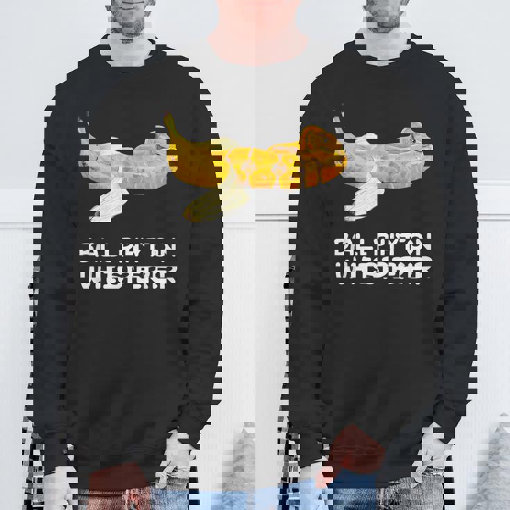 ボールパイソン ささやき蛇 爬虫類 爬虫類 バナナ スウェットシャツ 高齢者への贈り物