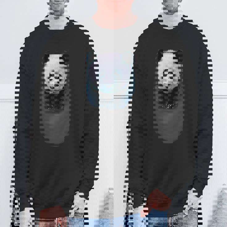 ポケット パンダ スウェットシャツ 高齢者への贈り物