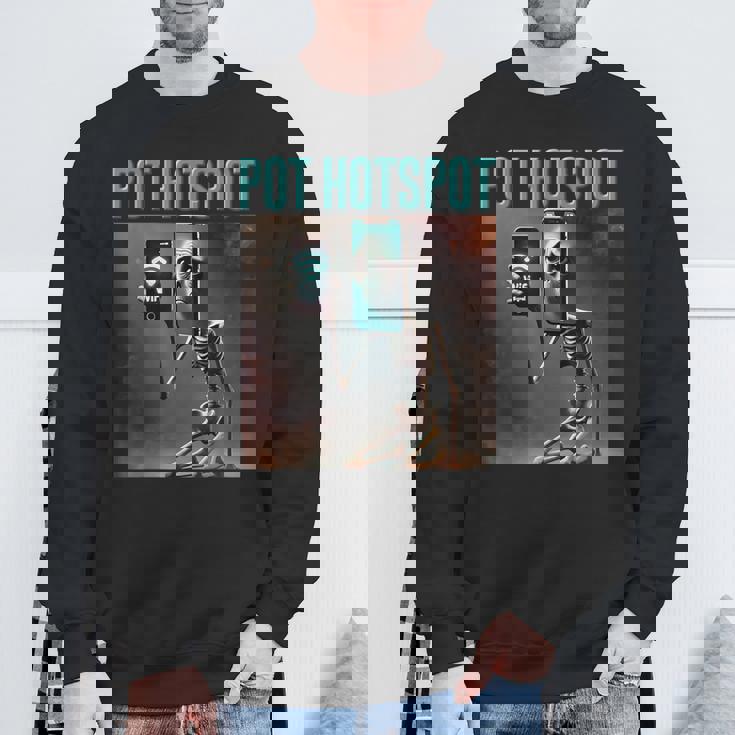 ポット ホットスポット スケルトン Ai モンスター イタリアン ブレイン ロート キッズ 男の子 スウェットシャツ 高齢者への贈り物