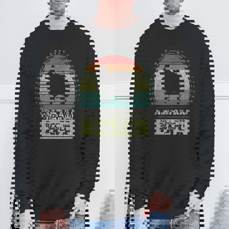 ポメラニアン・パパ 父の日 ポム スウェットシャツ 高齢者への贈り物