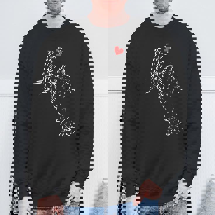 ポメラニアン愛犬かわいいポメラニアン スウェットシャツ 高齢者への贈り物