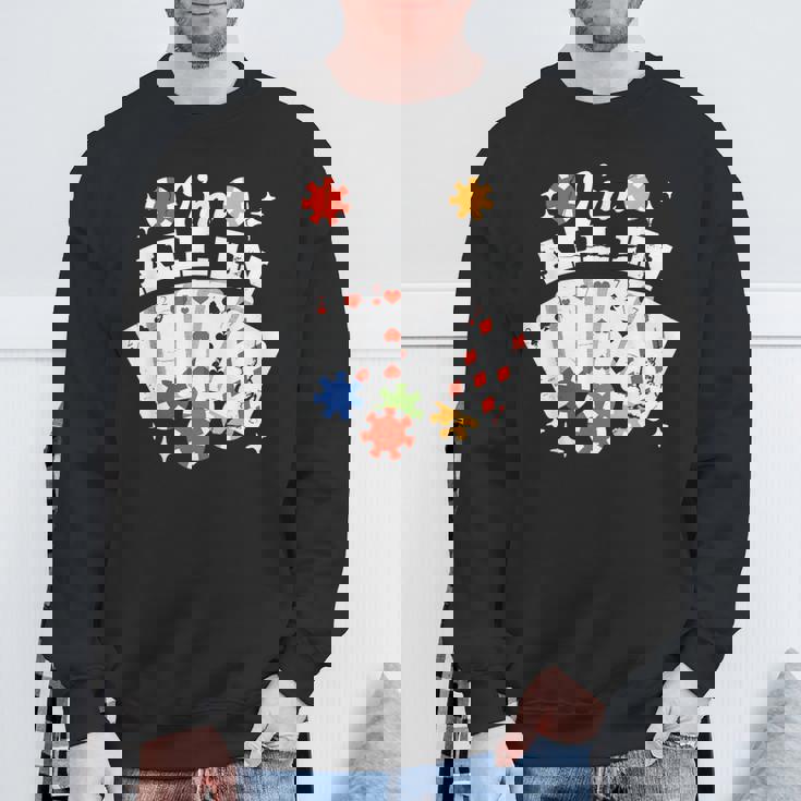 ポーカー 私はオールイン スウェットシャツ 高齢者への贈り物