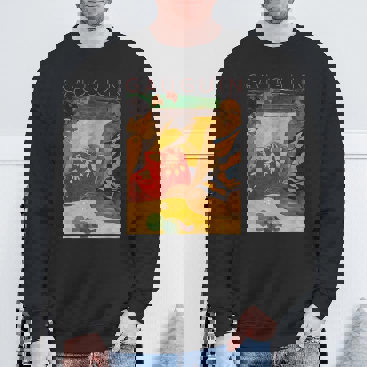 ポールゴーギャン-パラウアピ-どのようなニュース スウェットシャツ 高齢者への贈り物