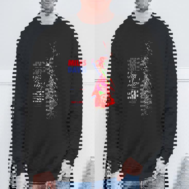 マイルス・デイビス、メルシー・マイルズ！ スウェットシャツ 高齢者への贈り物