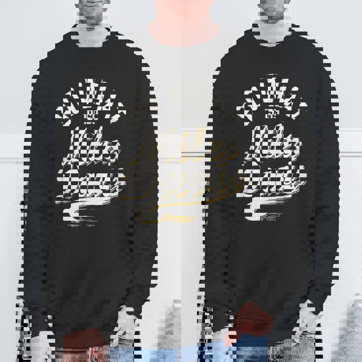 マイルス・デイヴィスo What Collegiatecript 1959 スウェットシャツ 高齢者への贈り物