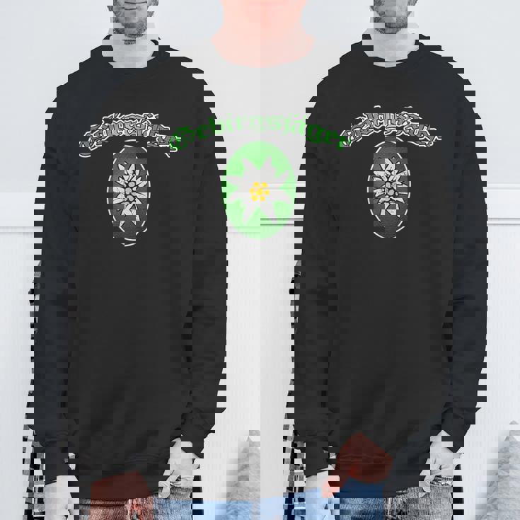 マウンテンハンター エーデルワイス 兵士とドイツ軍 スウェットシャツ 高齢者への贈り物